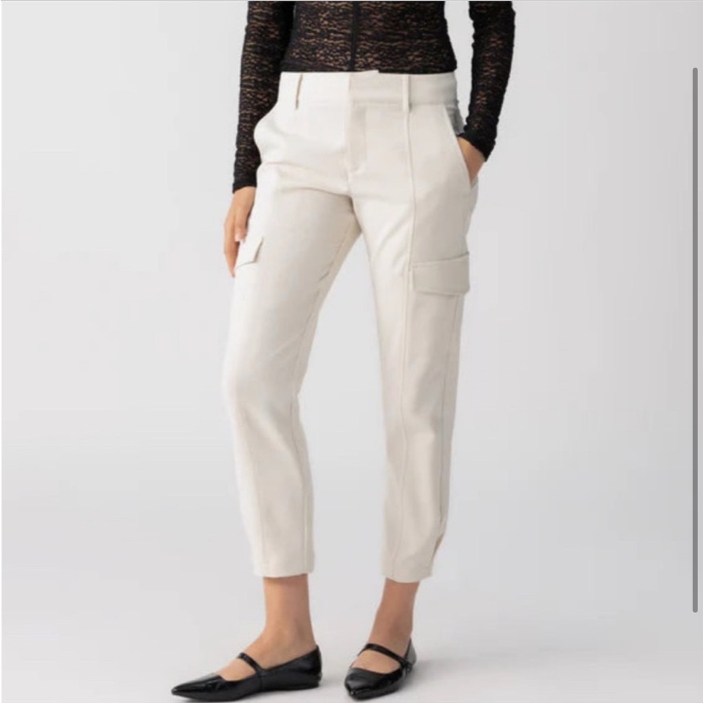 Sanctuary Cream Ankle Pants